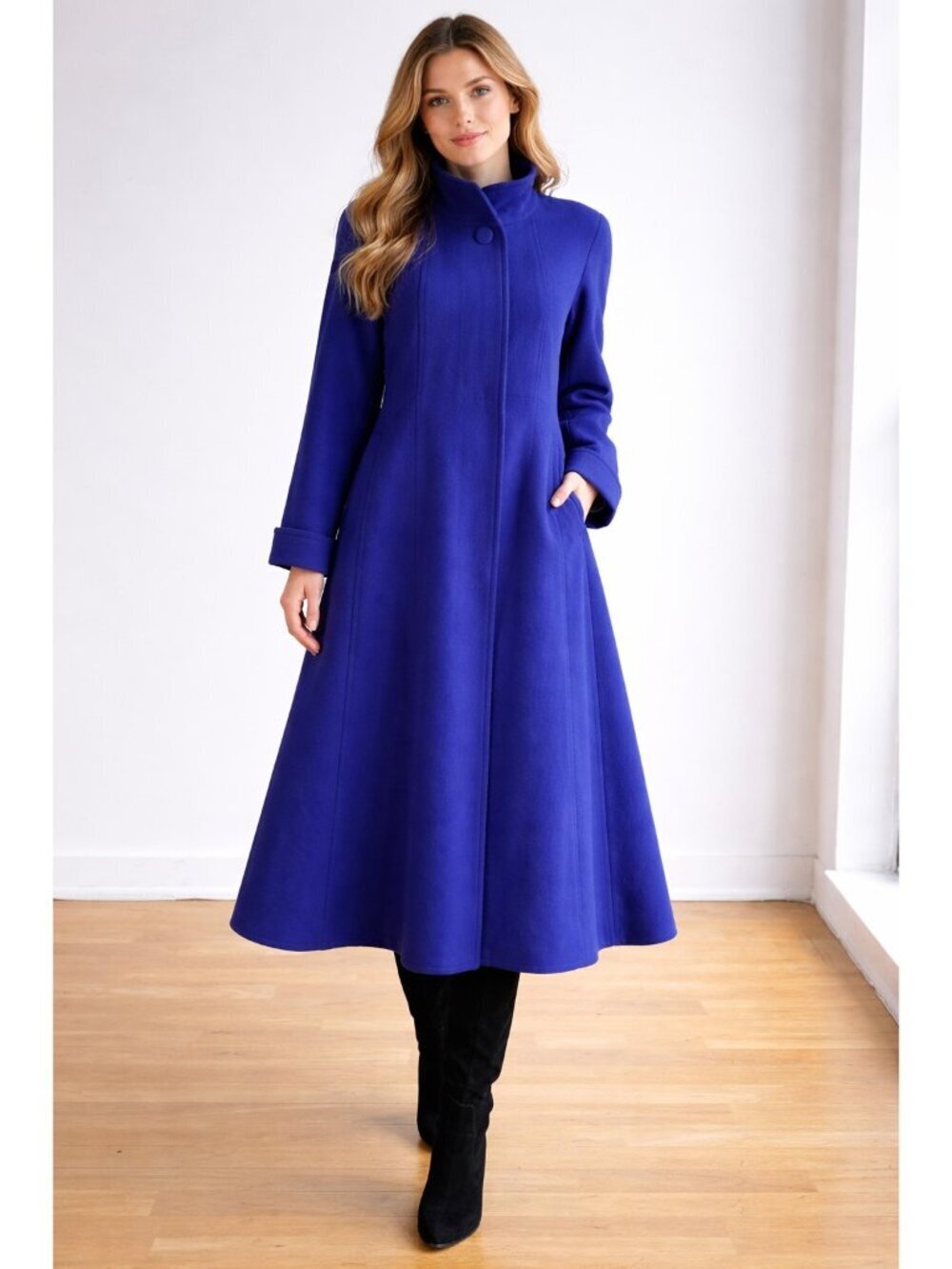 Vintage Berger International Cashmere Blend M